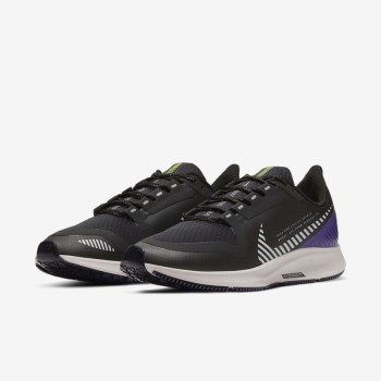 Nike Air Zoom Pegasus 36 Shield - Női Futócipő - Fekete/Lila/Titán